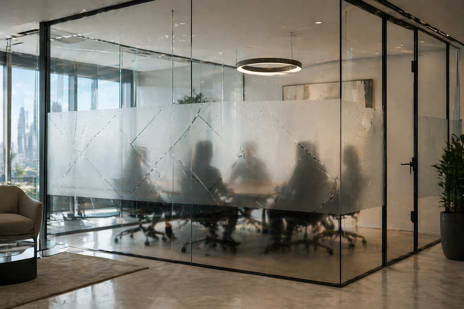 Decorative film ideas for modern offices