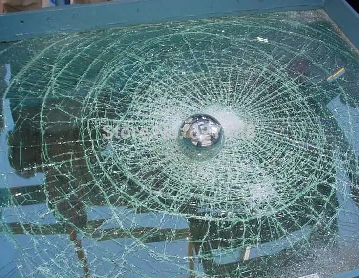 Safety glass film installation